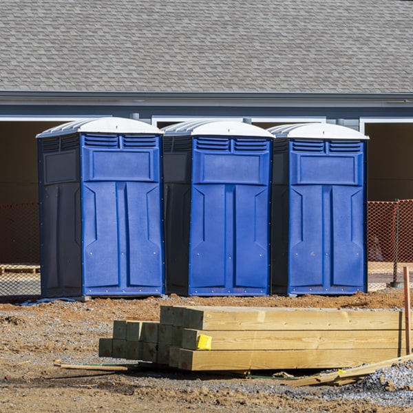 are there any additional fees associated with porta potty delivery and pickup in Vina